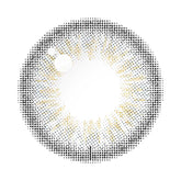 Clalen Iris Toric 1 Day Halo Gray Daily Colored Contact Lenses (30 Pack)